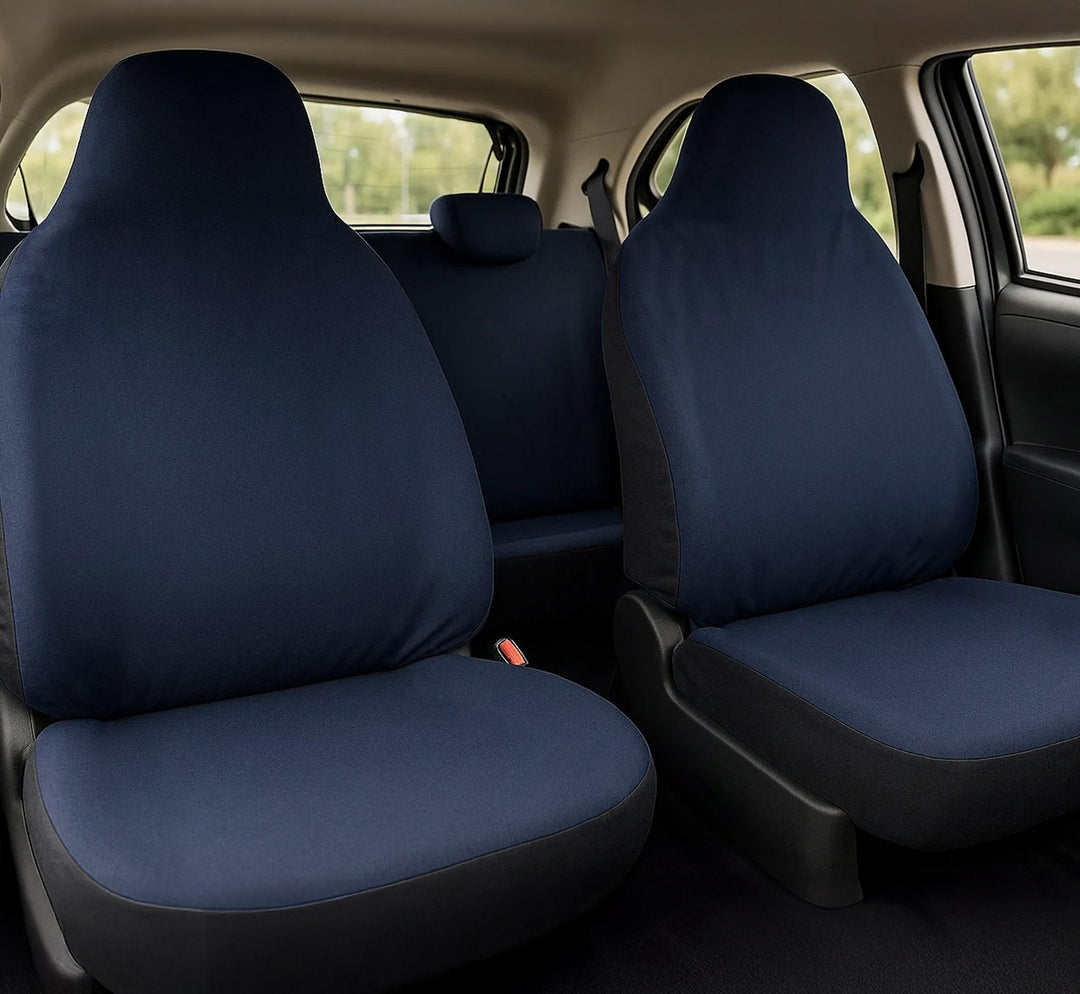 Auto Accessori Lupex - Sitzbezüge für Autositz, kompatibel Autositzbezüge für Twingo, Dunkelblau, Ma