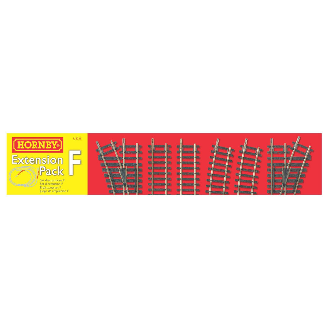 HORNBY R8226 00 Gauge Schienenverlängerung Pack F Einzelbett, Einzelbett