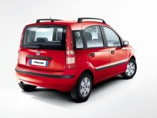 Fussmatten Fiat Panda II 169 2003-2011 auf Grösse, rutschfest, Fersenpolster aus verstärktem Gummi