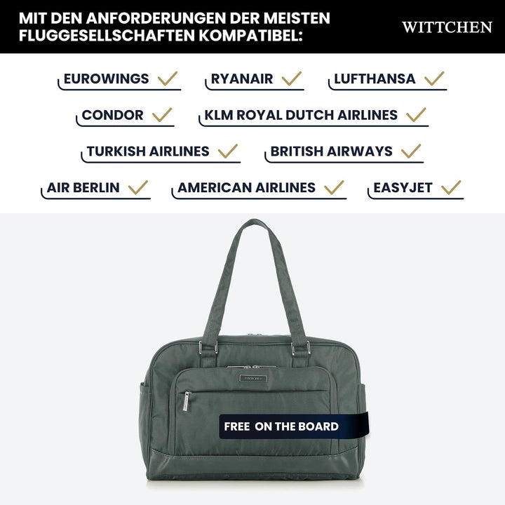 Reisetasche mit einem Fach für Netbook