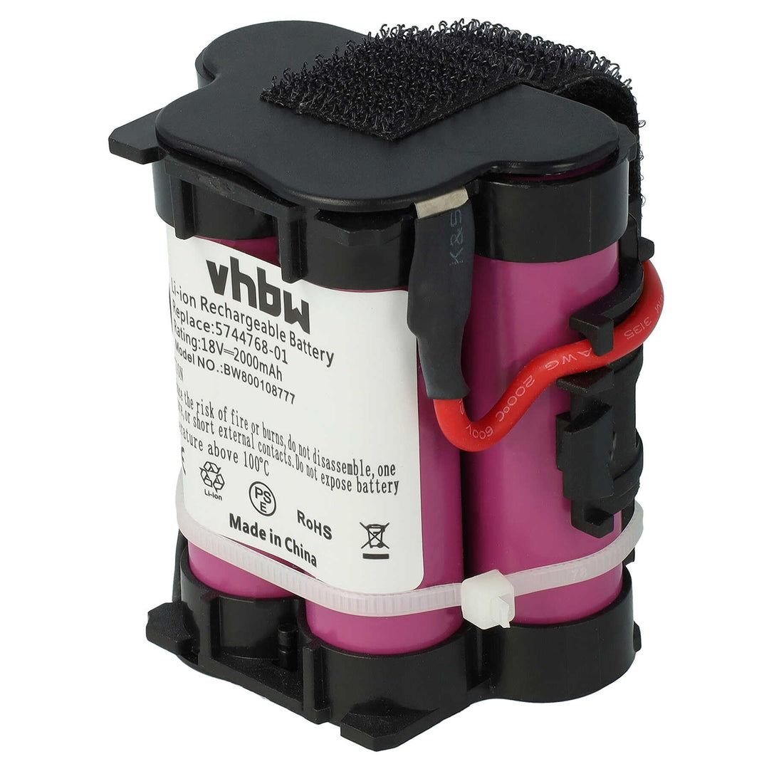 vhbw Akku kompatibel mit Husqvarna Automower 105, 308x, 305, 308 Rasenroboter - Zubehör, Ersatzakku