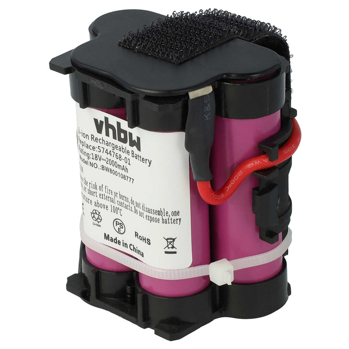 vhbw Akku kompatibel mit Husqvarna Automower 105, 308x, 305, 308 Rasenroboter - Zubehör, Ersatzakku