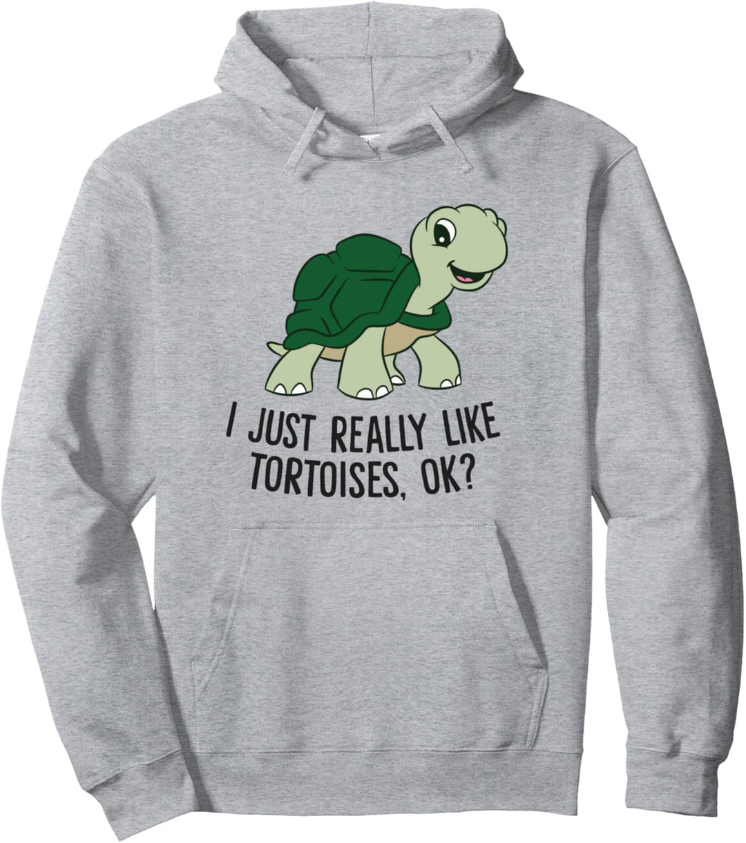 I Just Really Like Tortoises Ok Lustige Schildkröte Pullover Hoodie