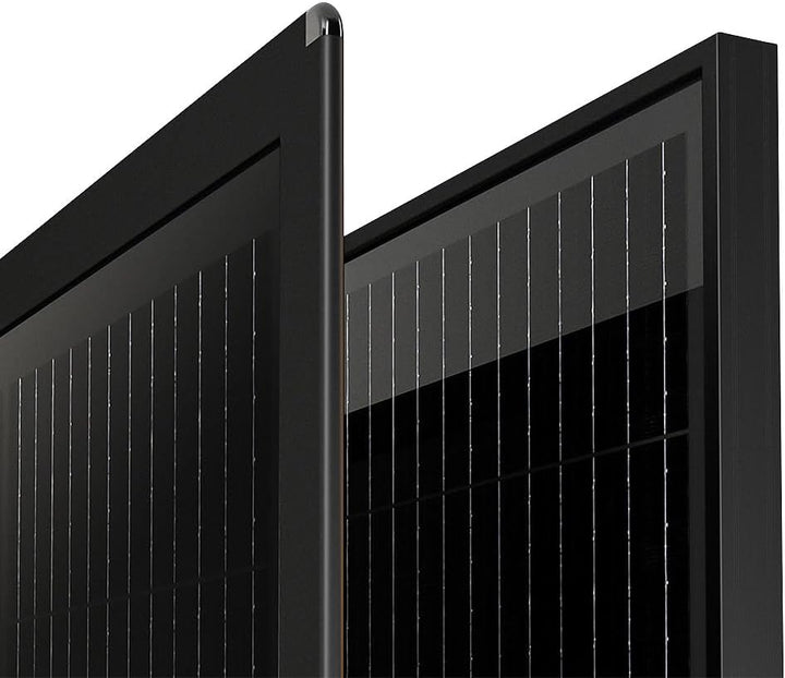 revolt Balkonkraftwerk: 2er-Set ultradünne &amp; superleichte monokristalline Solarmodule, 2X 215W (Balk