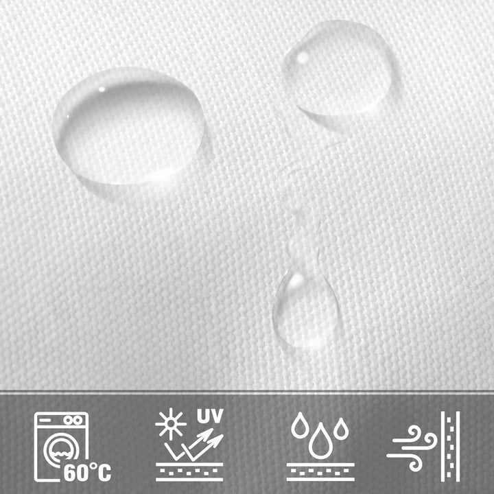 VOID Regenbogen Farben Pride Kissenbezug Kissenhülle Polyester wasserfest Outdoor Indoor, Kissen Grö