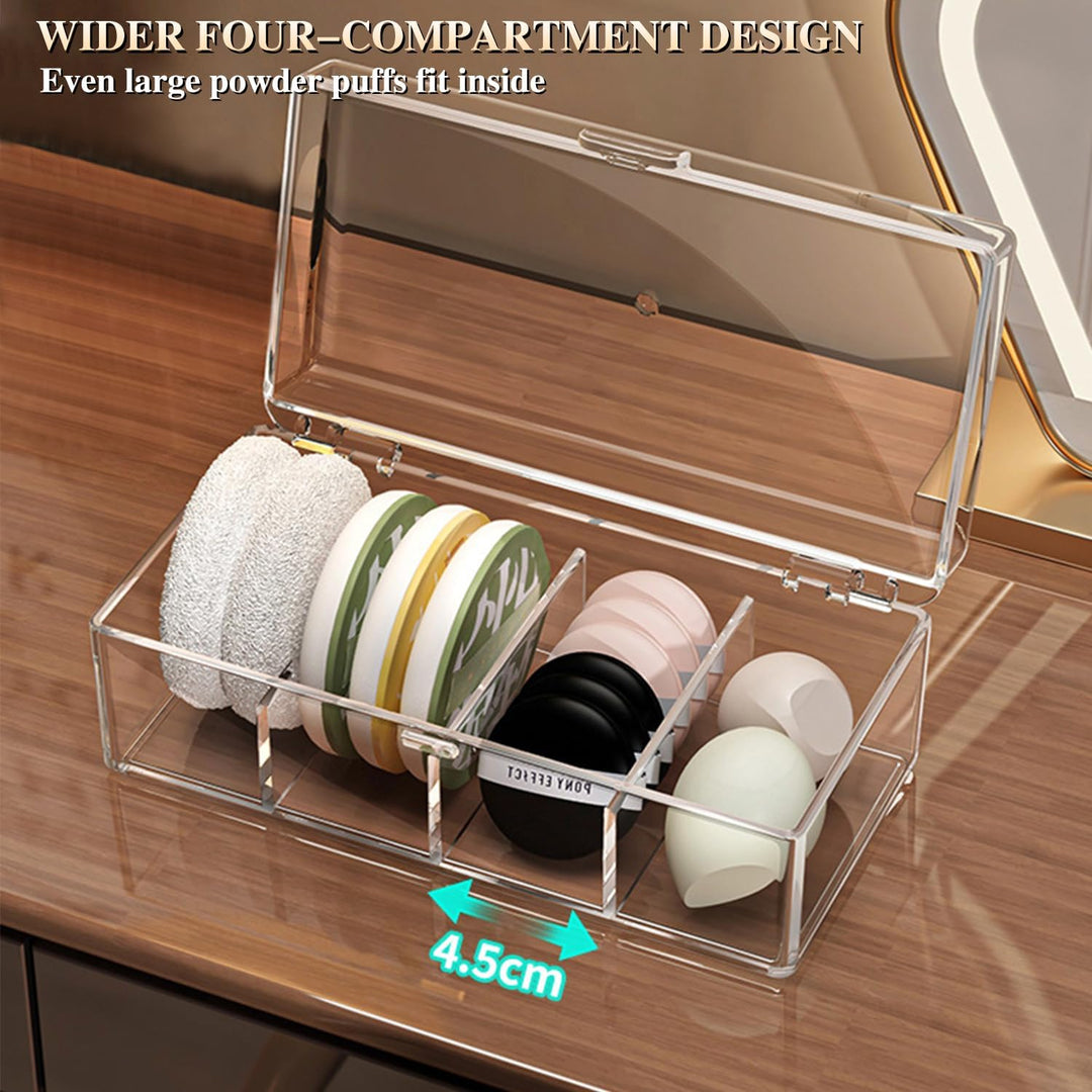 2er-Set Kosmetik Organizer Set, kosmetik Organizer mit Schubladen, Box für Haargummis, Stapelbare Sc