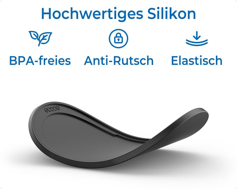 ecooe Silikon Abtropfmatte NUR für SodaStream Terra Trockenmatte Unterlage Abtropfschale Zubehör fü