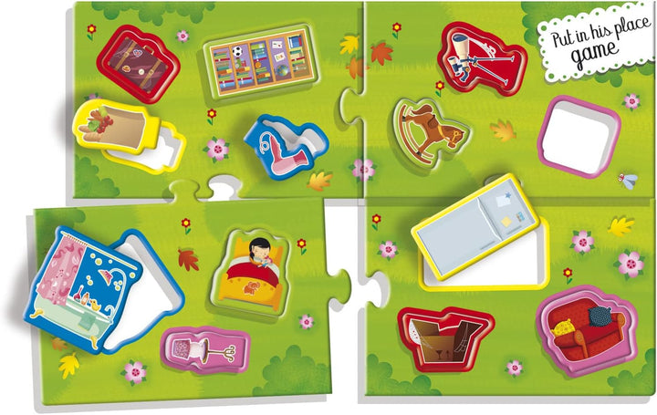 Lisciani - MONTESSORI Puzzle - Bildungsspiel für Kinder ab 3 Jahren - Fördert die kognitive, motoris