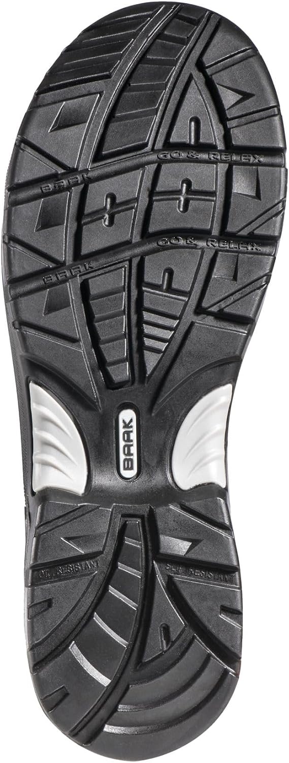 BAAK Sicherheitshalbschuhe S3"Harris" Industrial - Go and Relax. 1 Stück. 46. schwarz. 7214N 46 EU,