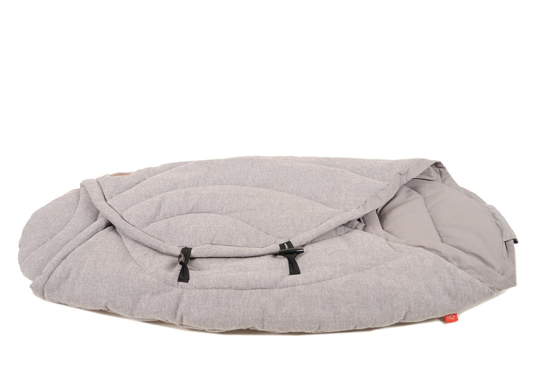 Kaiser 6536873 Sommer Einschlagdecke Carl Melange, Fb. Light Grey Melange, Perfekt für warme Tage ge
