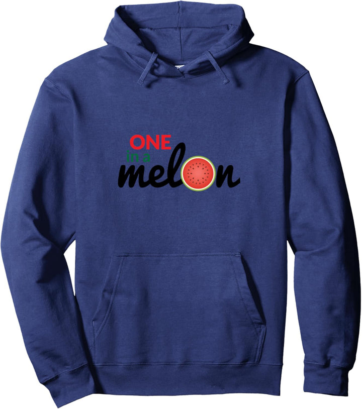 One In A Melon Lustiges Vegan Wortspiel Pullover Hoodie