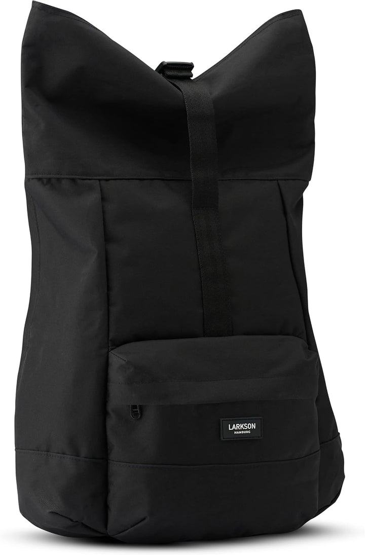 LARKSON Rolltop Rucksack Damen &amp; Herren Schwarz – ALVA, Schwarz