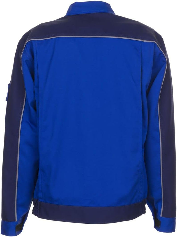 Planam Highline Herren Bundjacke zink kornblau rot Modell 2313 Grösse 54 Zink/Kornblau/Rot 54, Zink/