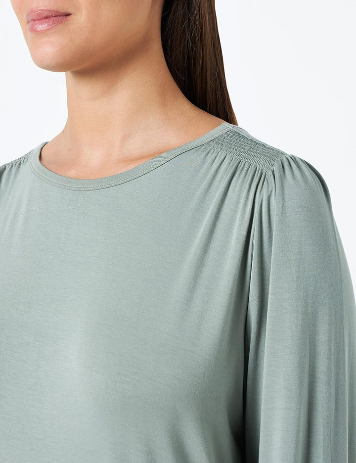 SOYACONCEPT Damen Blouse, Moosgrün