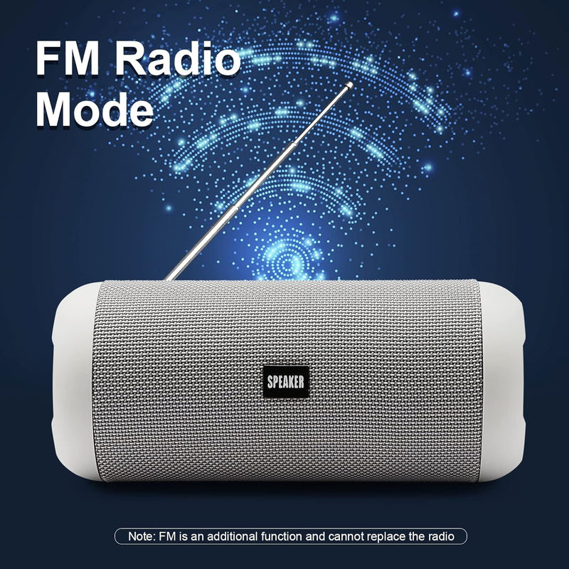 Tragbarer Bluetooth-Lautsprecher, 30 W, Bluetooth 5.0, Dual-Treiber mit HD-Stereo-Funktion, Bluetoot
