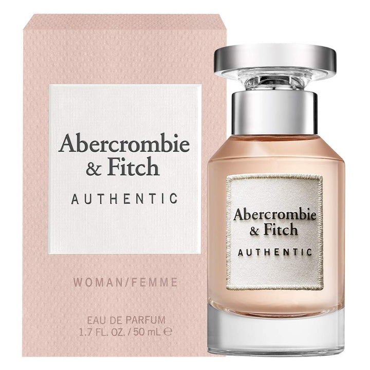 Abercrombie & Fitch Authentic Eau de Parfum für Damen, 50 ml 50.00 ml (1er Pack), 50.00 ml (1er Pack
