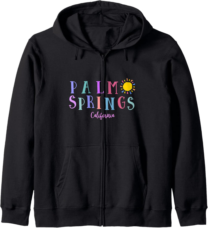 PALM SPRINGS CALIFORNIA touristisches Souvenir Kapuzenjacke