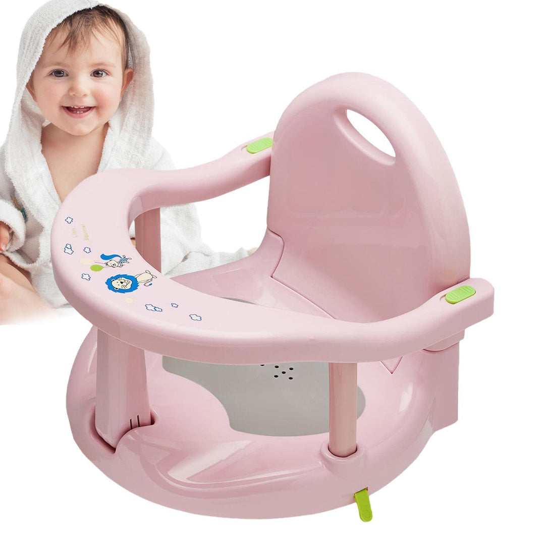 Faltbarer Badewannensitz Für Baby Und Kleinkinder - Rutschfester Sit-Up-Badesitz Mit Leistungsstarke
