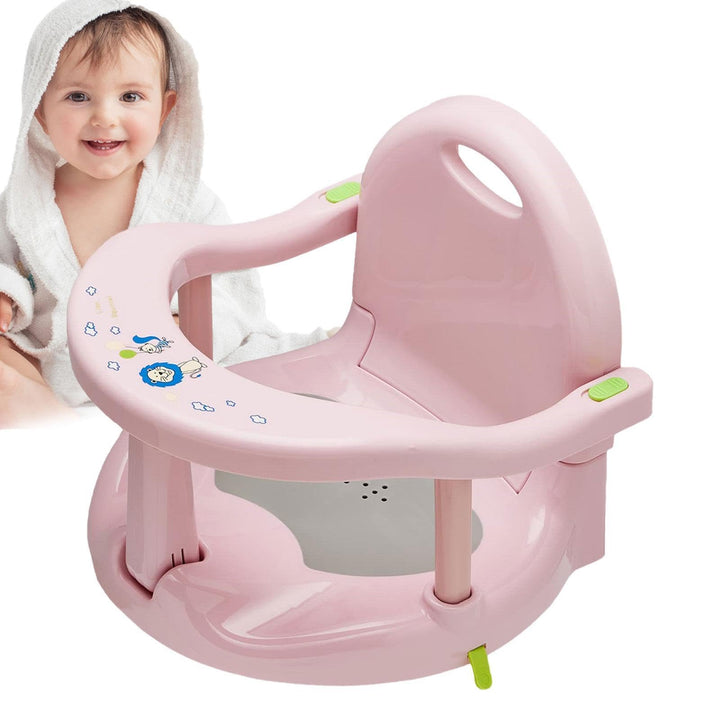 Faltbarer Badewannensitz Für Baby Und Kleinkinder - Rutschfester Sit-Up-Badesitz Mit Leistungsstarke