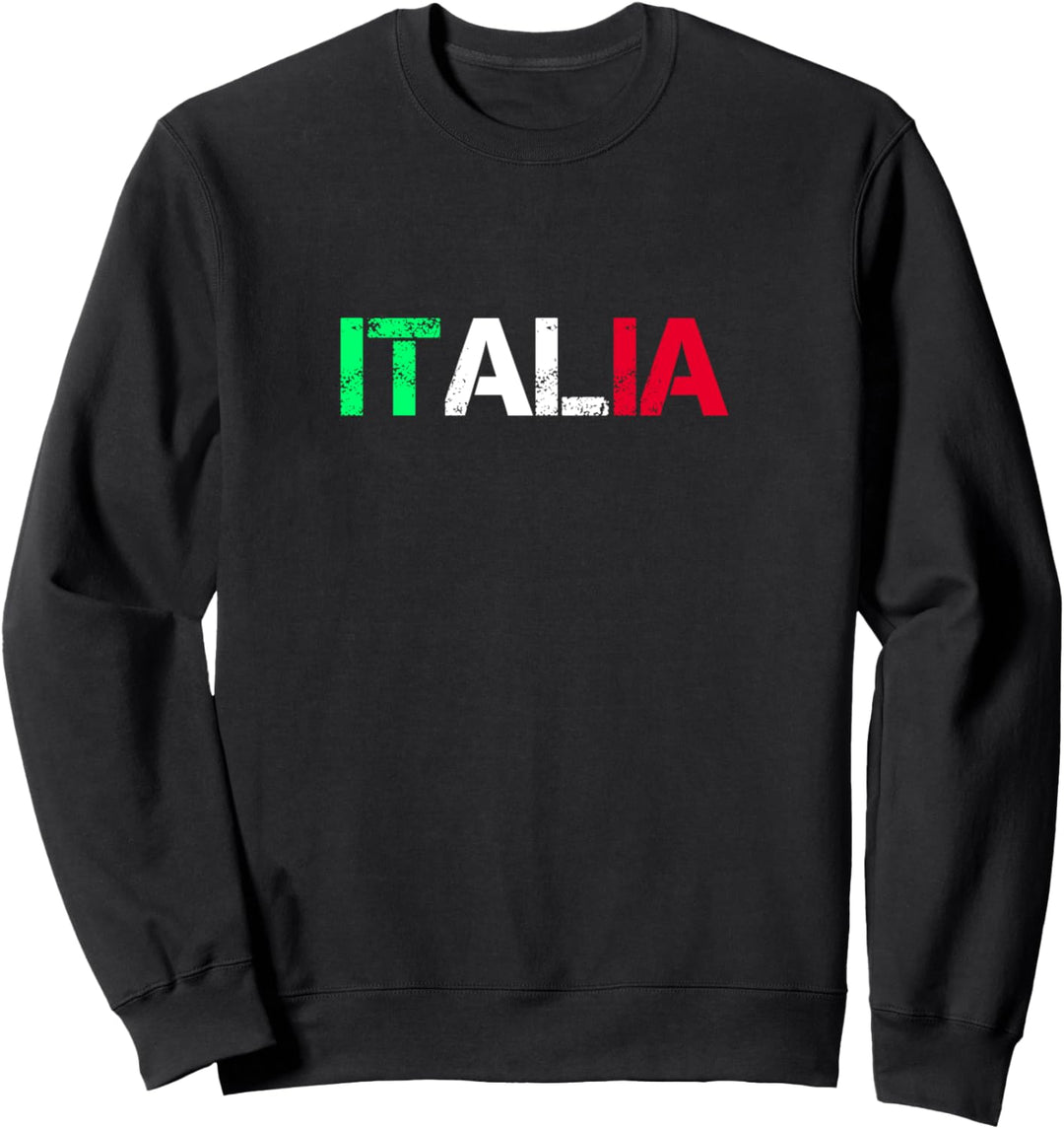 Italien Farben Italy Italia Fahne Flagge Design Italiana Sweatshirt