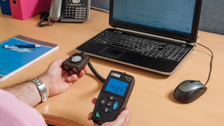 CHAUVIN ARNOUX Luxmeter C.A 1110 LED Datenlogger