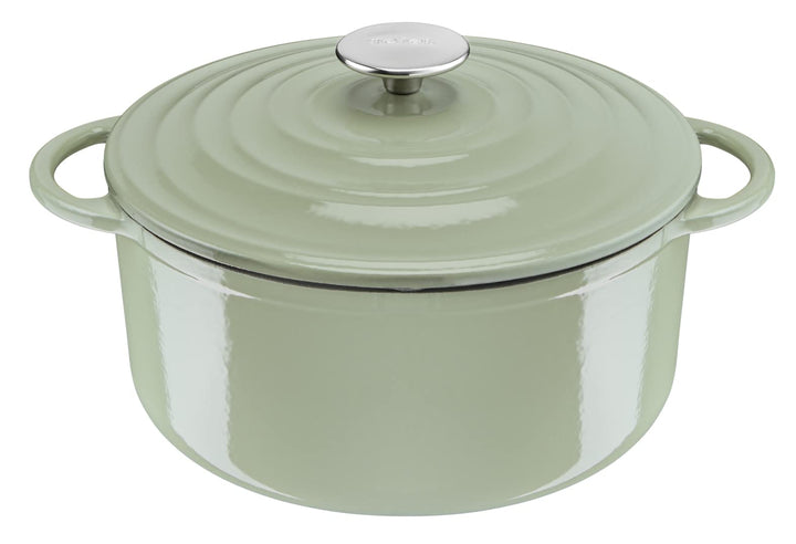 Tefal E25804 LOV Kochtopf 25 cm | wiedergewonnenes Gusseisen | optimale Wärmespeicherung | für alle