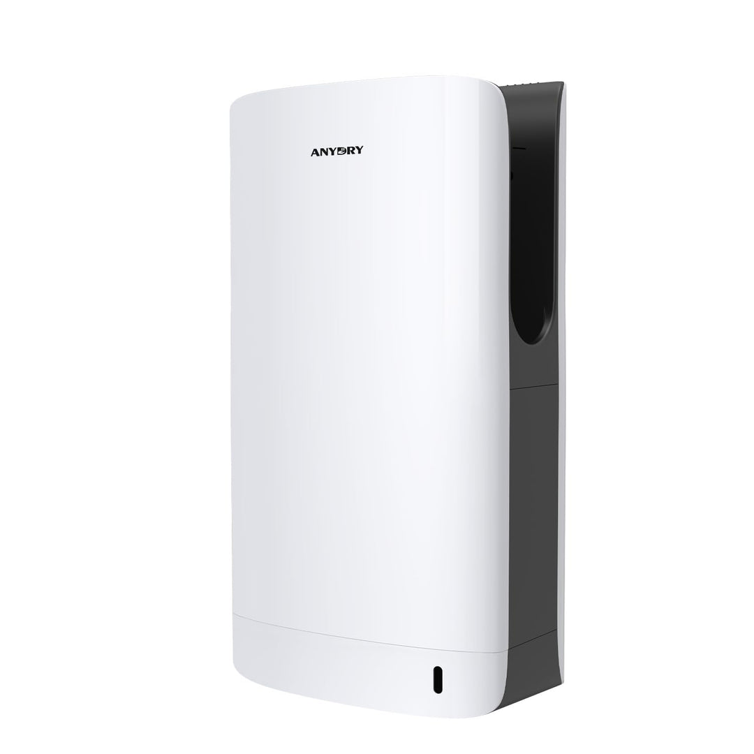 anydry 2065 Doppelseitiger Händetrockner HEPA Filter Effizient ABS Weiss