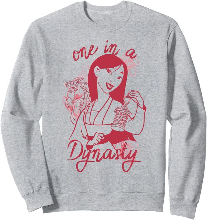 Disney Mulan One In A Dynasty Portrait Sweatshirt