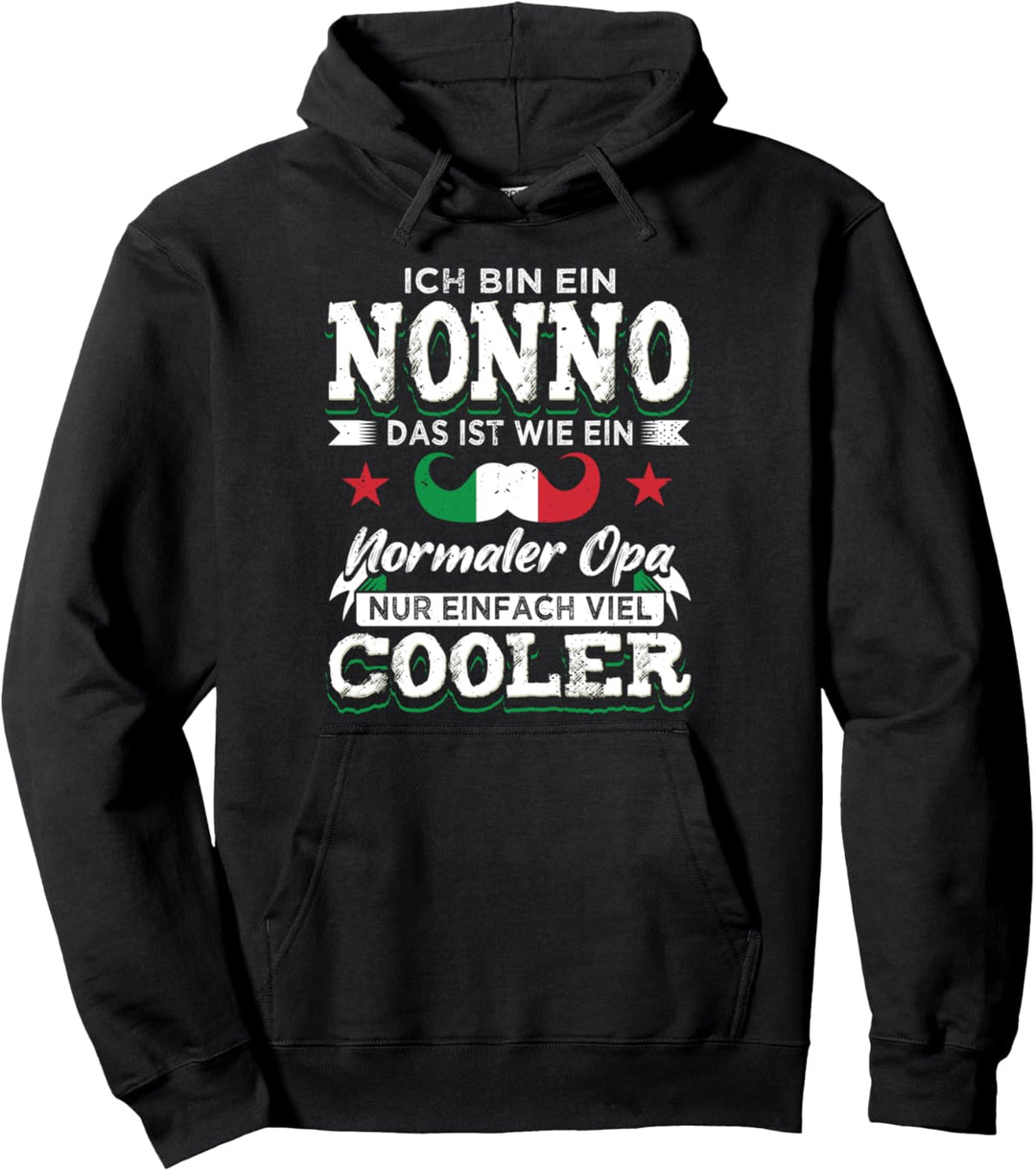 Italienischer Opa aus Italien Nonno Pullover Hoodie