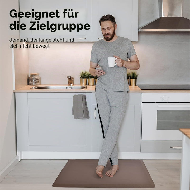 Art3d Anti-Ermüdungsmatte Komfortmatte gepolsterte Küchenmatte rutschfestes Schaumstoff-Komfortkisse