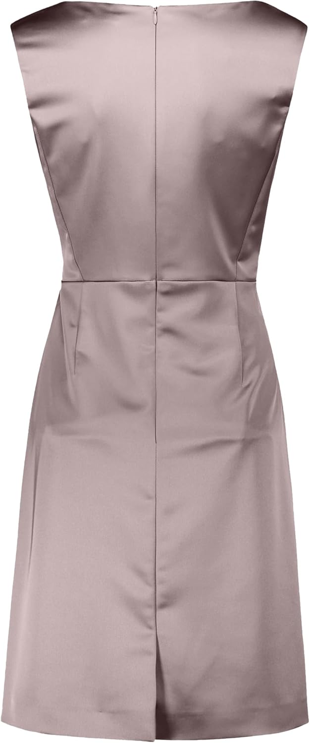 Vera Mont Damen Kleid 38 Braun (Smoky Taupe 7322), 38 Braun (Smoky Taupe 7322)