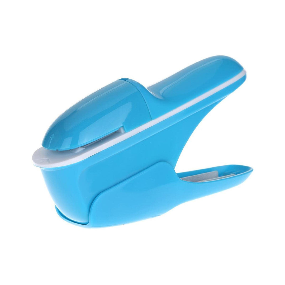 Stapler loser Hefter, Manuelle Hefter, Tragbarer Heft freier Hefter für Broschüren, Zeitungen, Flugb
