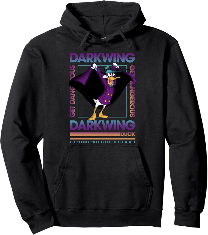 Disney Darkwing Duck Get Dangerous Square Pullover Hoodie