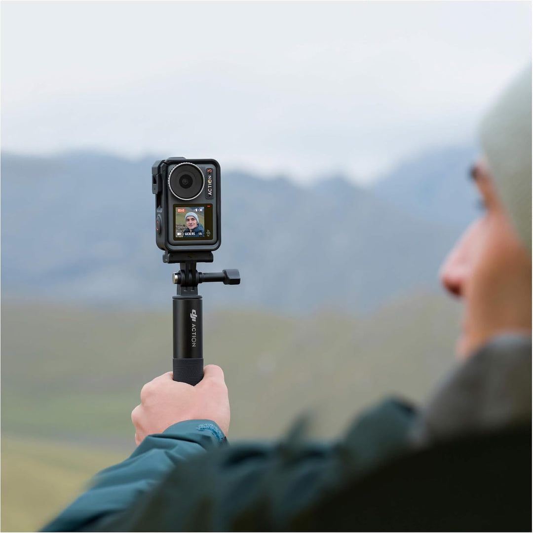 DJI Osmo Action 3 Adventure-Combo - 4K HDR Action-Cam, 10-Bit Farbtiefe, wasserdicht, HorizonSteady,