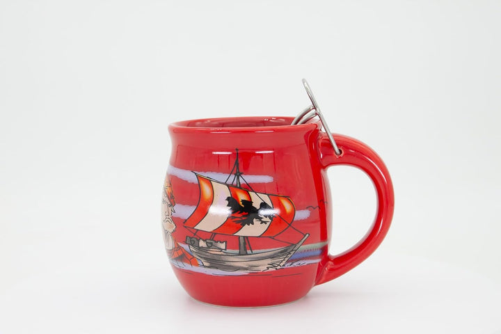 Feuerzangentasse 6er im Karton, Rot/Störtebeker - für Feuerzangenbowle Rot / Störtebeker, Rot / Stör
