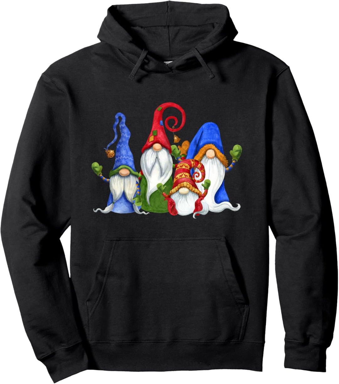 Weihnachten Xmas Christmas Gnome Wichtel Weihnachts Pullover Hoodie