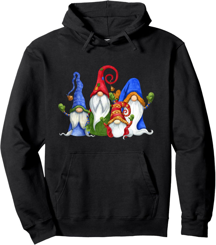 Weihnachten Xmas Christmas Gnome Wichtel Weihnachts Pullover Hoodie
