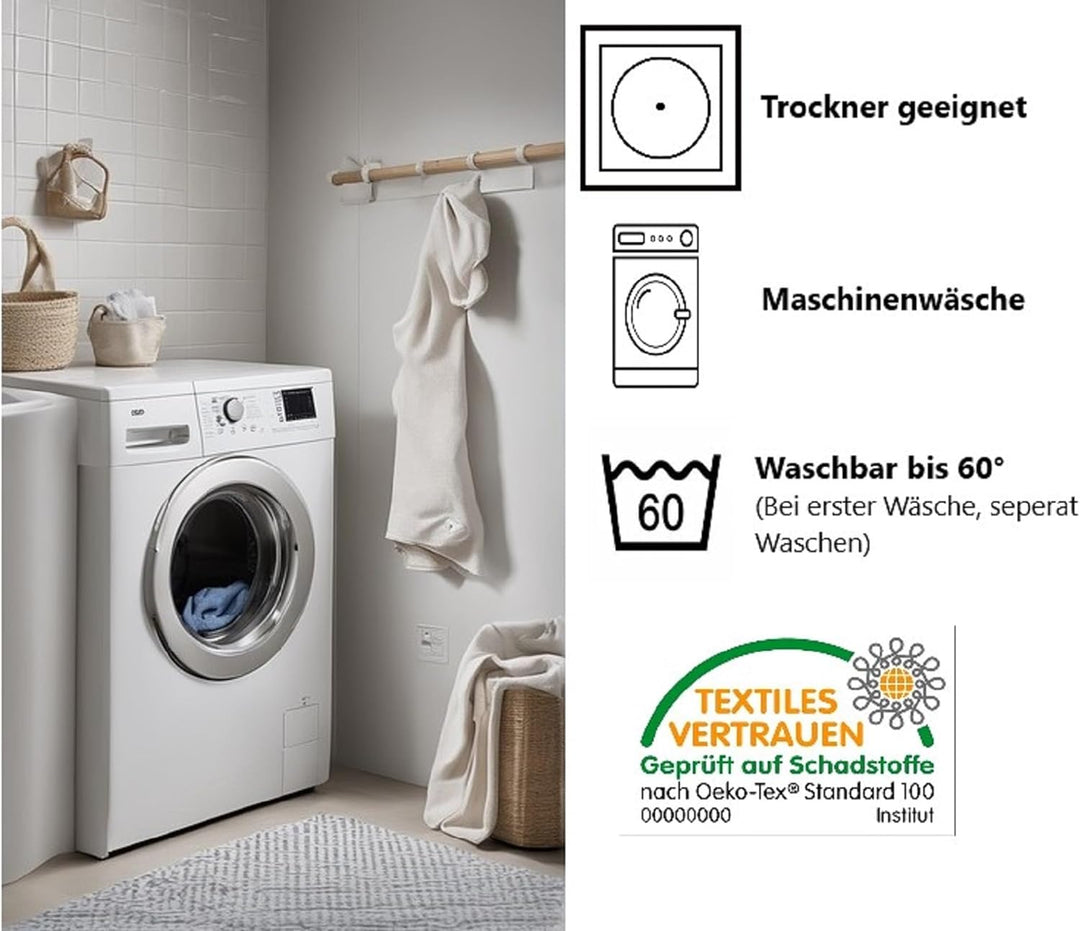 EXKLUSIV HEIMTEXTIL Jersey Spannbettlaken Doppelpack Rundumgummizug 200 x 220 cm Naturweiss Naturwei