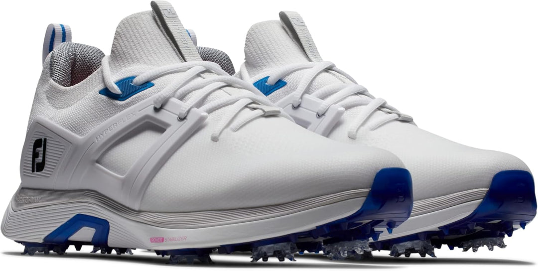FootJoy Herren Hyperflex Carbon Golfschuh 40 EU Weiss Weiss Grau, 40 EU Wei&#xDF; Wei&#xDF; Grau