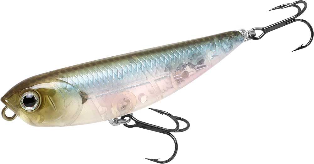 Lucky Craft Sammy 65 Topwater Angelköder, 6,3 cm, schwimmende Süsswasserforelle, Kleinmaulbarschköde