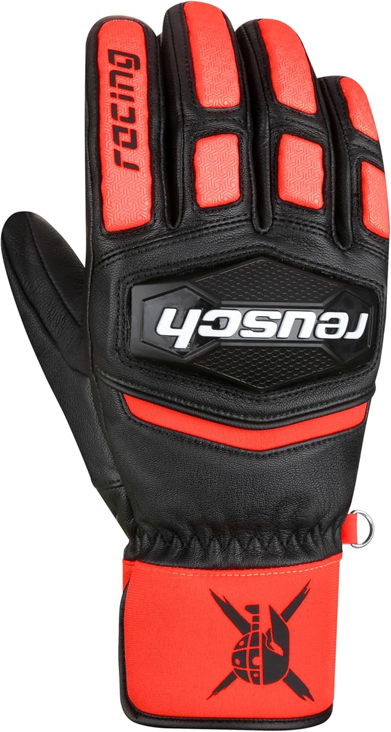 Reusch Unisex – Erwachsene Fingerhandschuhe Worldcup Warrior Team Warm, Winddicht, Extra Atmungsakti