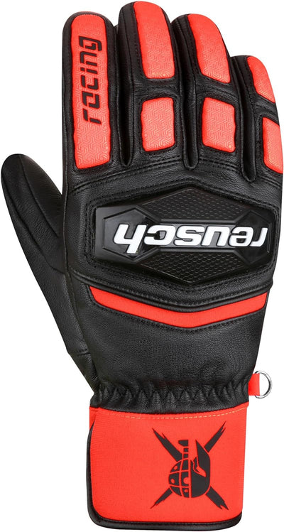 Reusch Unisex – Erwachsene Fingerhandschuhe Worldcup Warrior Team Warm, Winddicht, Extra Atmungsakti
