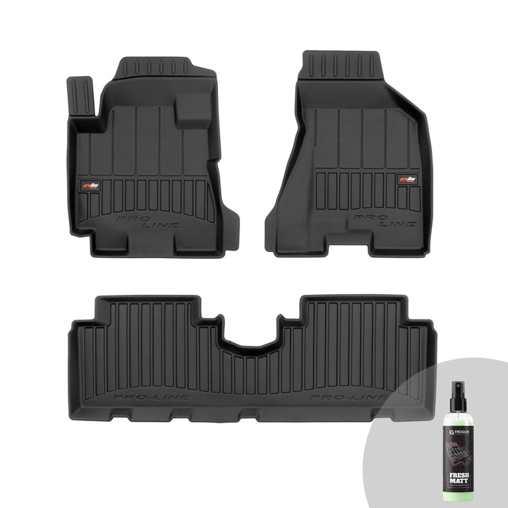 FROGUM ProLine 3D Gummimatten Exklusiven Auto Fussmatten Autofussmatten für Hyundai Tucson I 2004-20