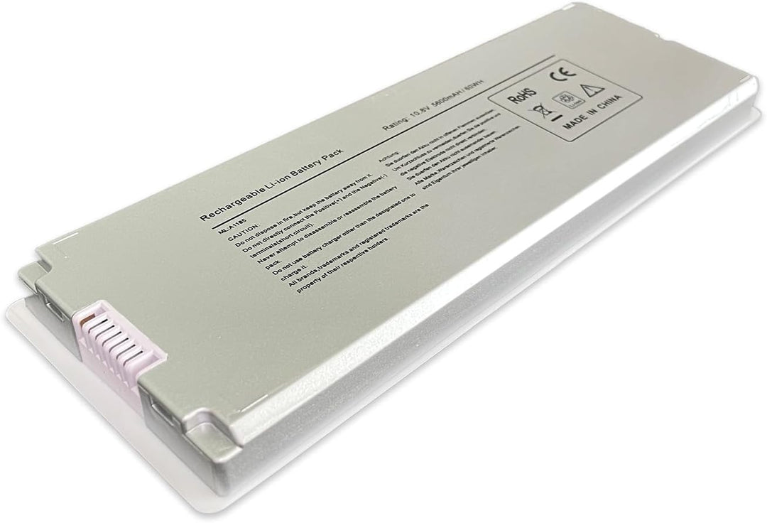 A1181 Laptop Batterie Ersatz für Apple 13" MacBook A1185 (Mid/Late 2006, Mid/Late 2007, Early/Late 2