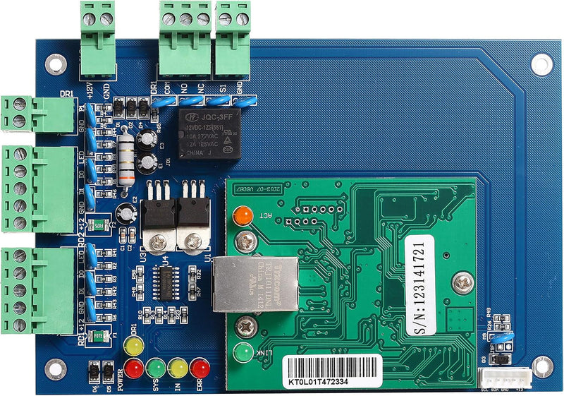 UHPPOTE Professionelle Wiegand 26 Bit TCP IP Netzwerk-Zugangskontrollplatine Büro-Controller für 1 T