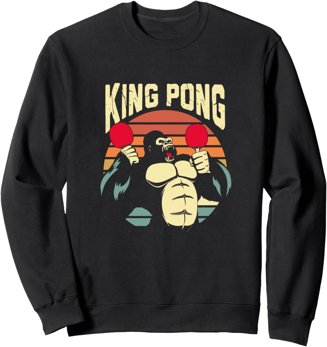 Ping Pong Tischtennisspieler - Tischtennis Sweatshirt