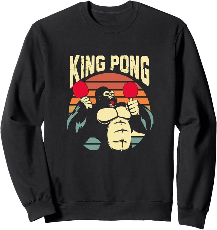 Ping Pong Tischtennisspieler - Tischtennis Sweatshirt