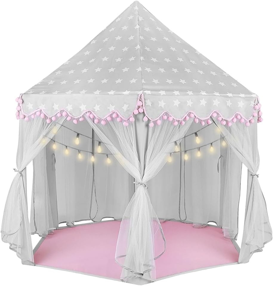 Spielzelt Prinzessin Rosa Kinderzelt Indoor Outdoor 23476