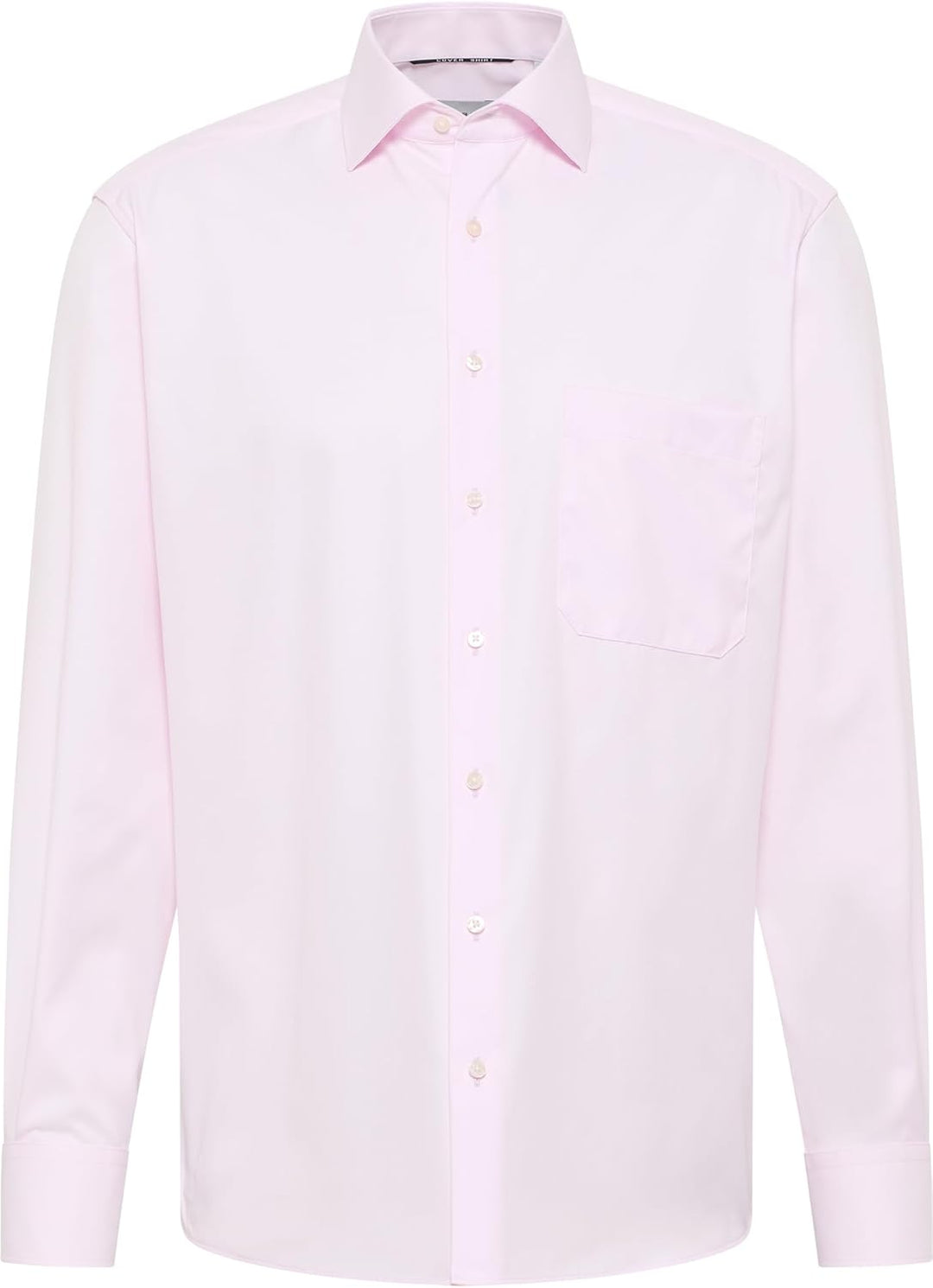 ETERNA Male Cover Shirt unifarben Comfort FIT 41 Rosa, 41 Rosa