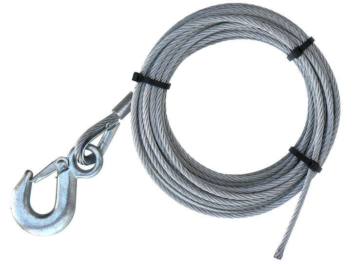 Rotek Konsolen-Seilwinde mit Bremse, HW-A-0800 (Kapazität 800kg) mit 10m Seil (D5mm), mit 10m Seil (